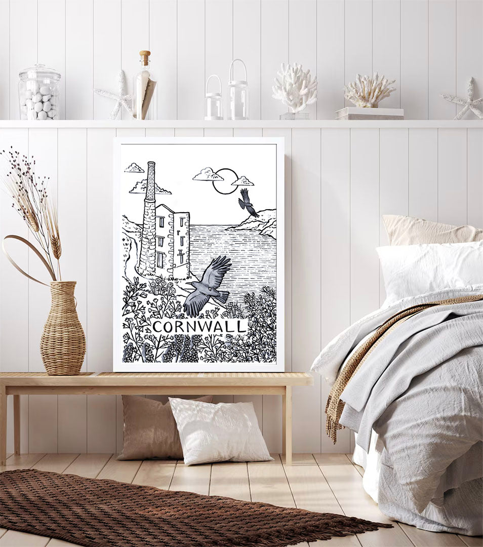 A3 Cornwall print