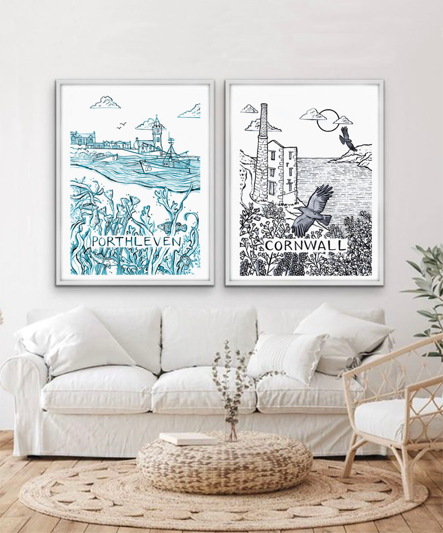 A3 Porthleven print