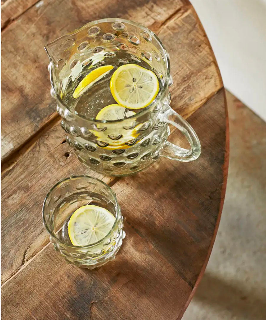 Dotty Glass Jug