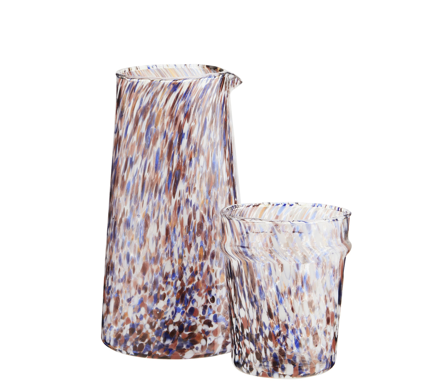 Hand Blown Large Glass Jug
