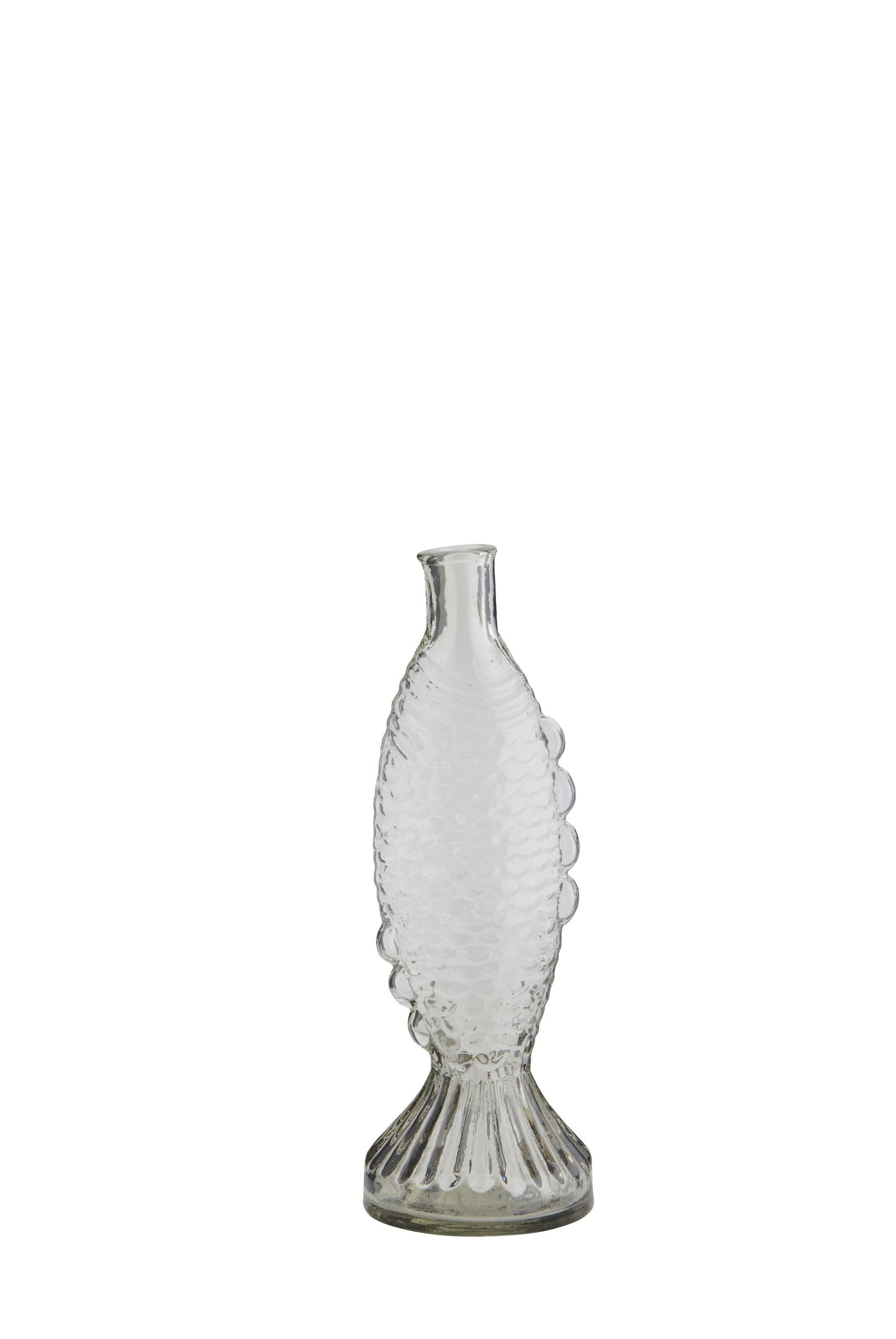 Large Glass Fish Vase (30cm)