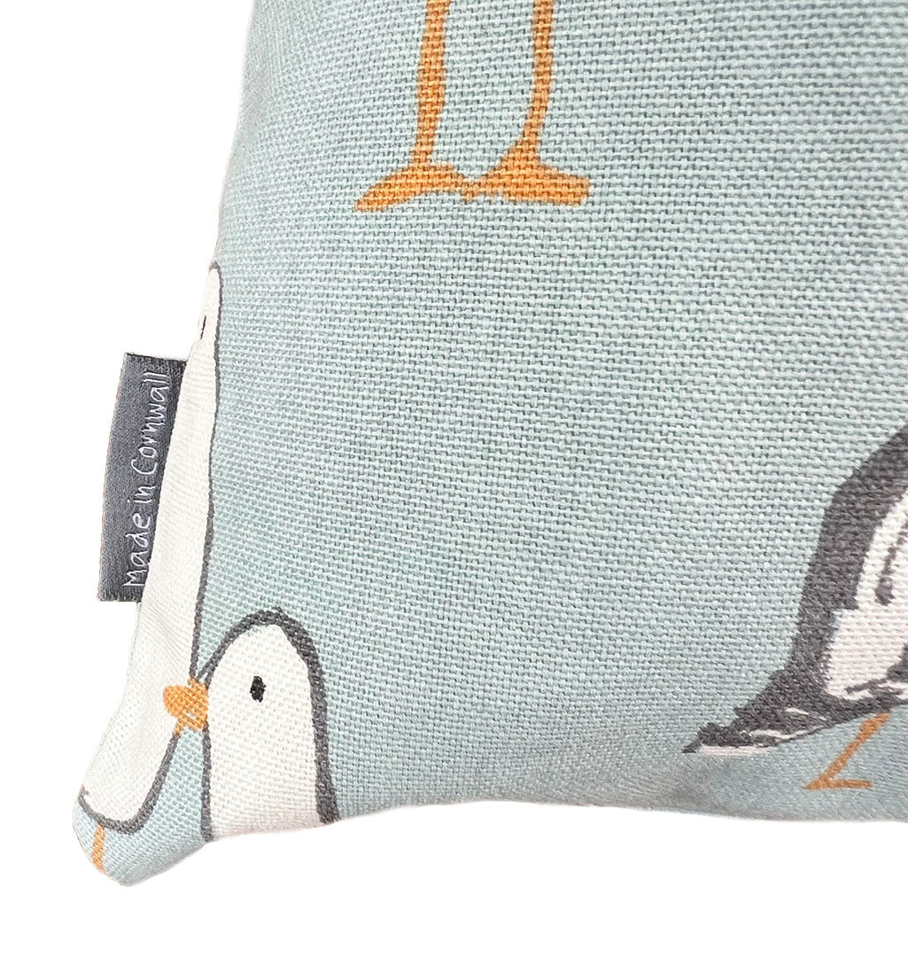 Blue Seagull Cushion Cover 43x43cm