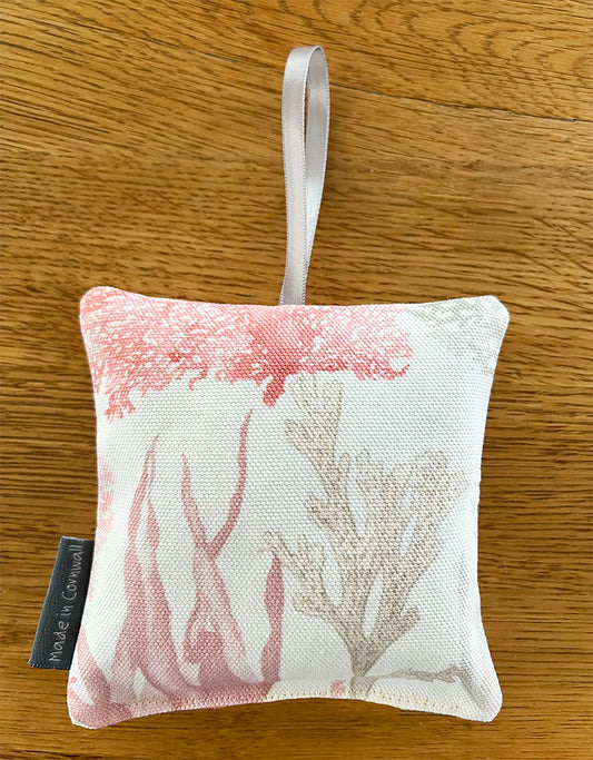 Coral Lavender Pillow
