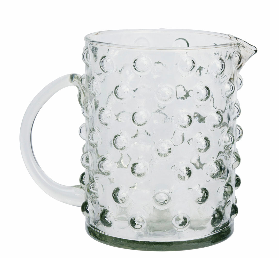 Dotty Glass Jug
