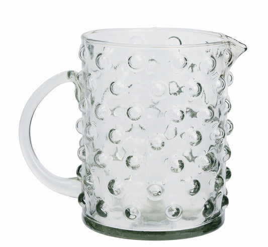 Dotty Glass Jug