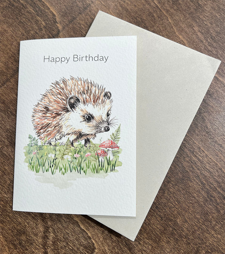 Hedgehog Card