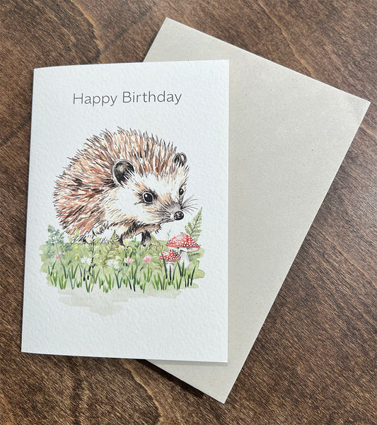 Hedgehog Card