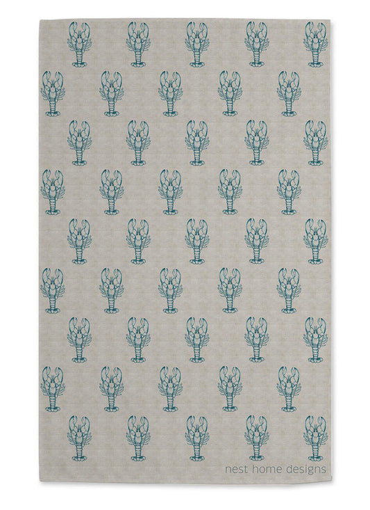 100% Cotton Lobster Tea Towel