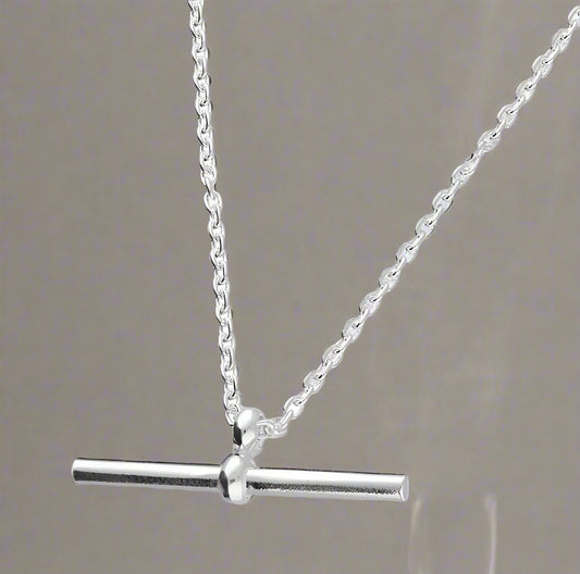 Sterling Silver T-Bar Chain