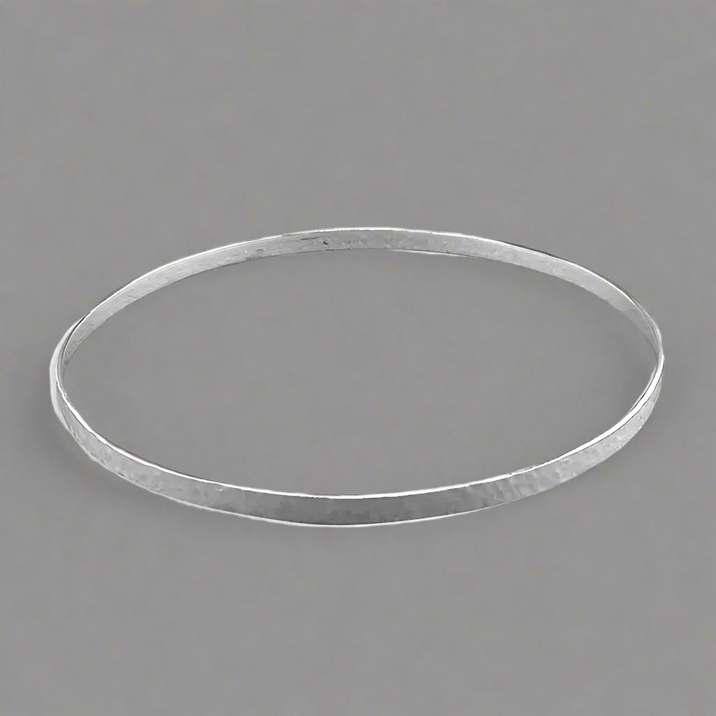 Sterling Silver 3mm slave Bangle