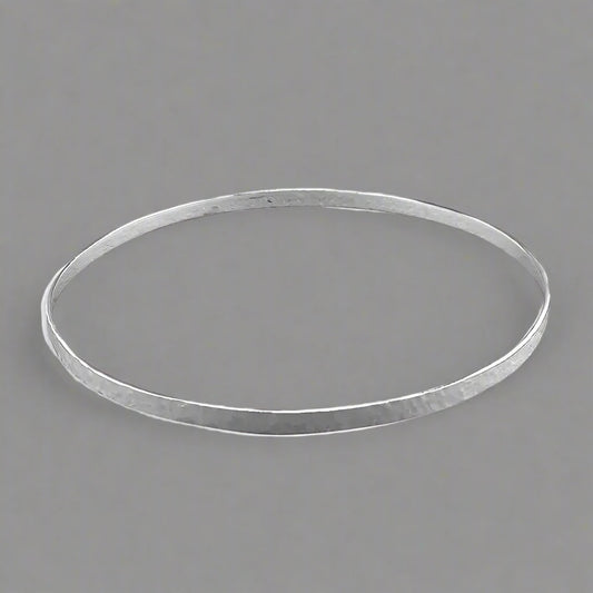 Sterling Silver 3mm slave Bangle