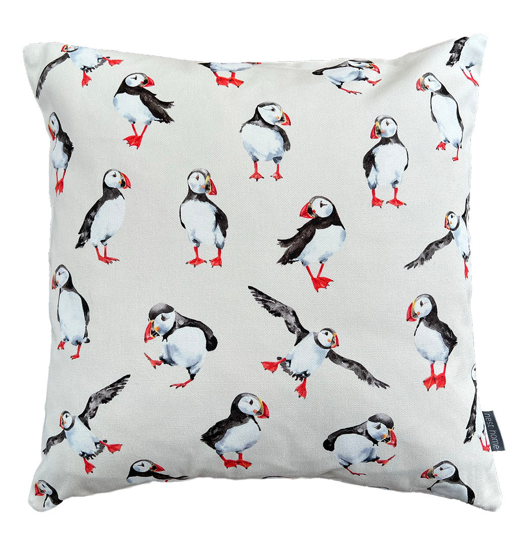 Puffin Cushion Cover