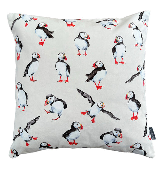 Puffin Cushion Cover