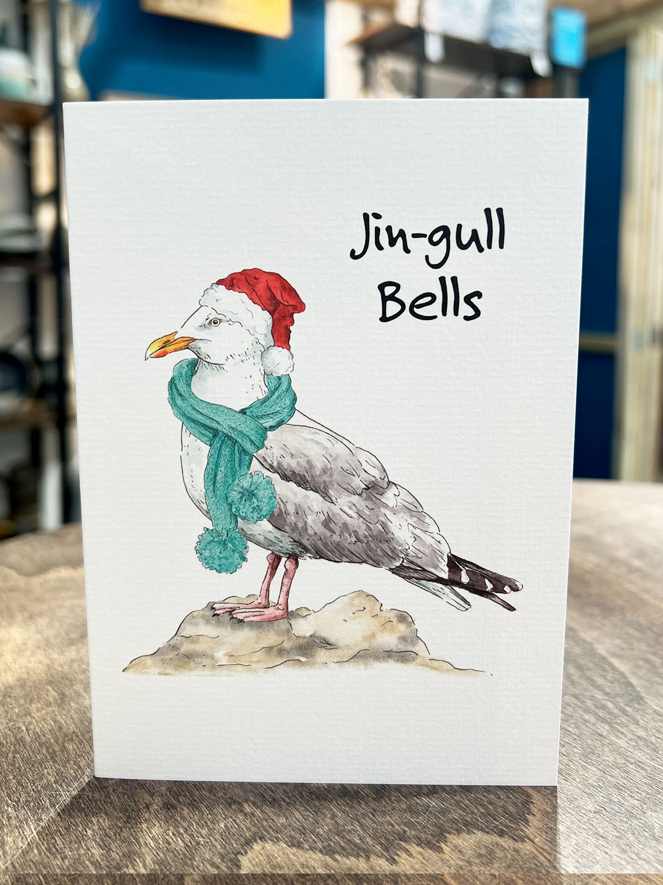 Sea-Gull Christmas Card