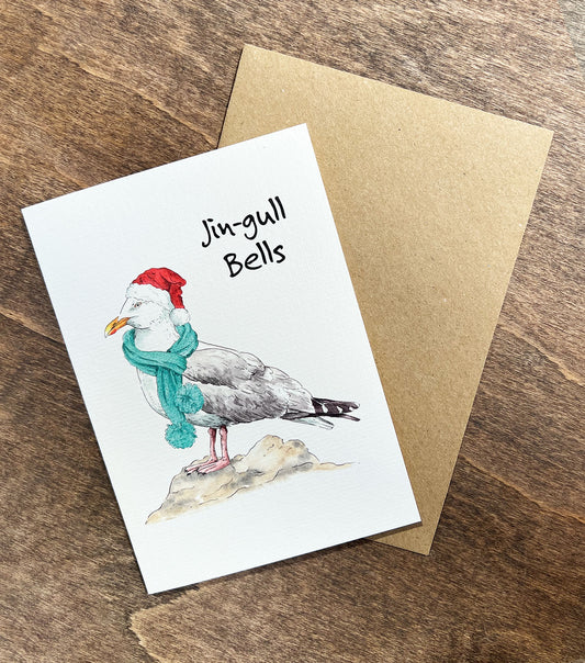 Sea-Gull Christmas Card