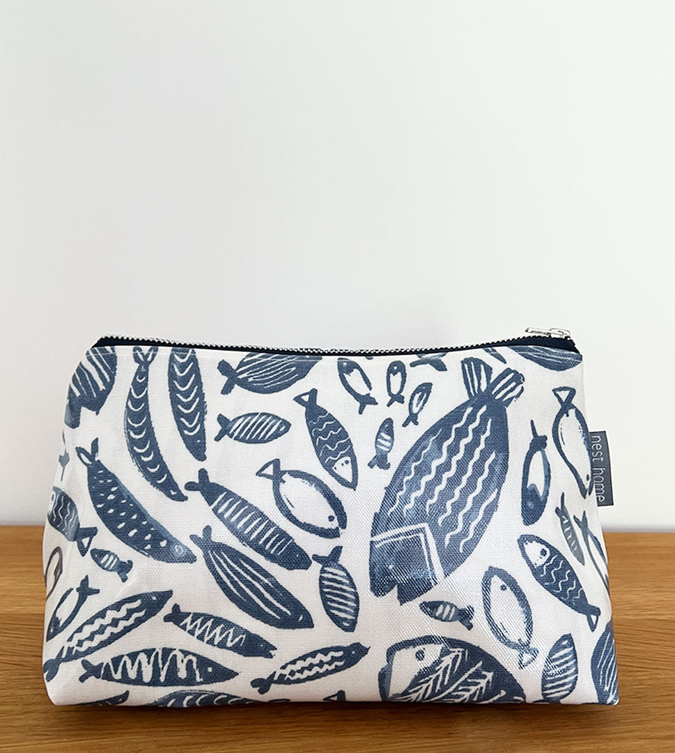 Trawler Fish Cosmetic & Wash Bag