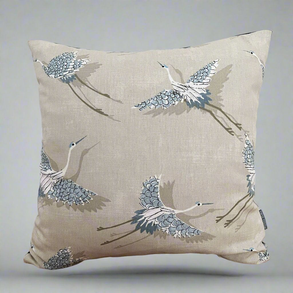 Crane Cushion Cover