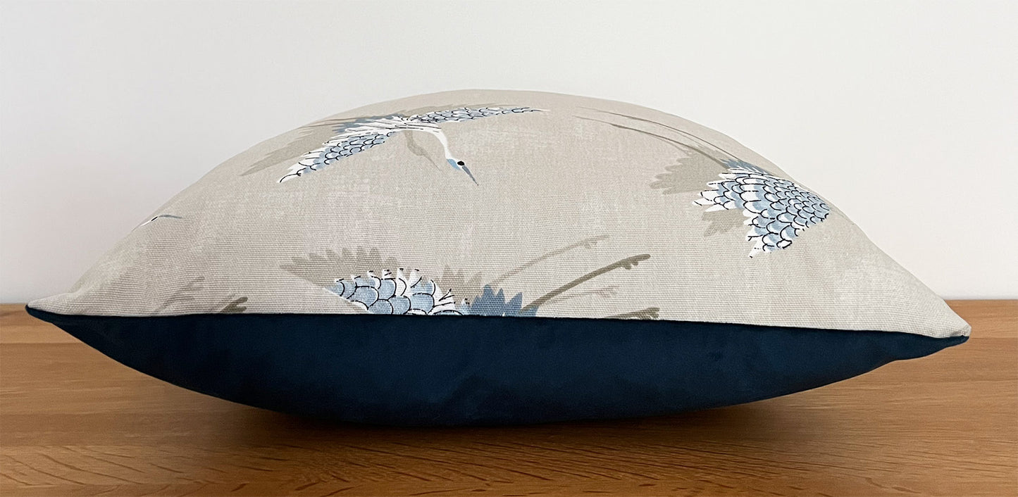 Crane Cushion Cover