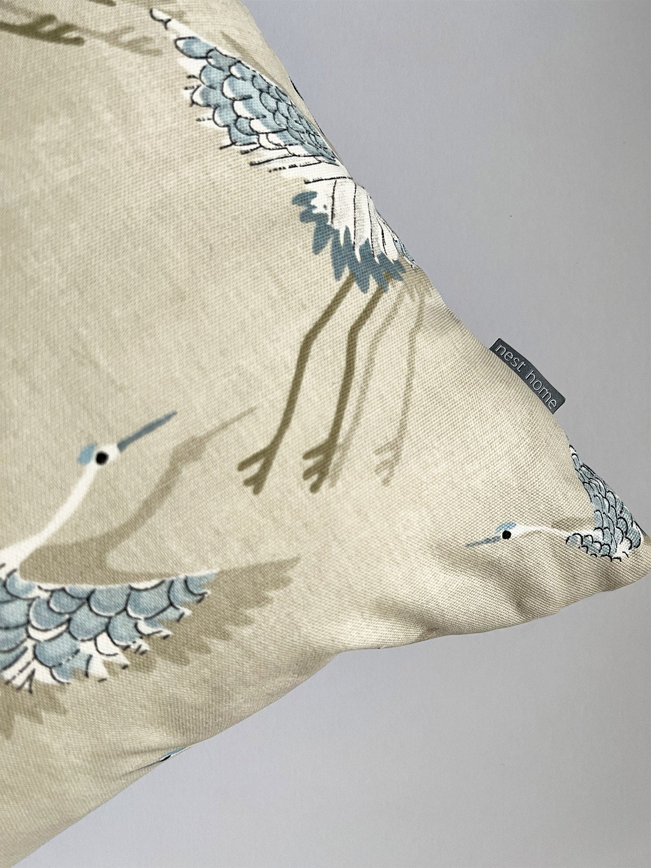 Crane Cushion Cover
